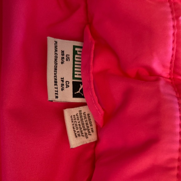 Girls XS Puma Puffer Vest - Picture 3 of 4